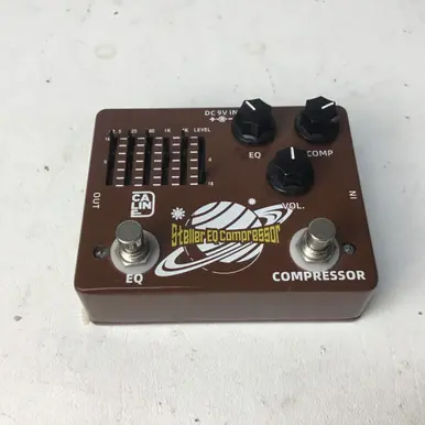 Used CaLine STELLER EQ COMPRESSOR Compressor Pedal Buy Direct