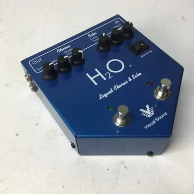 Used Visual Sound H2O Chorus Pedal No Minimum Order