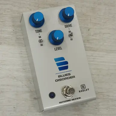 Used Keeley Blues Disorder Overdrive Pedal Low Price