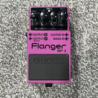 Used BOSS BF-3 FLANGER Guitar Pedal Budget