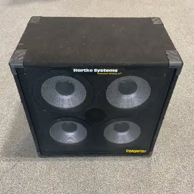 Used HARTKE TRANSIENT ATTACK 410 Bass Guitar Cabinet Trusted Brand