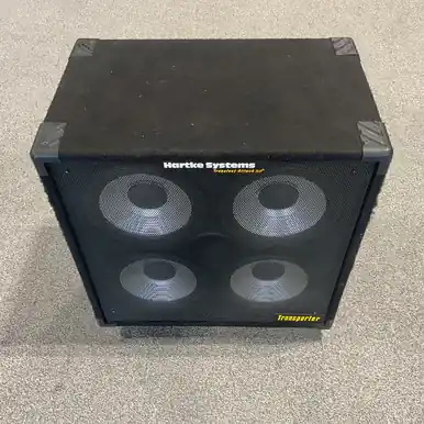 Must Have Used Hartke TRANSIENT ATTACK 410 4 x 10 Bass Guitar Cabinet 4 x 10