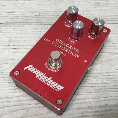 Fan Favorite Used Tomsline Engineering AOD-1 OVERDRIVE DISTORTION Overdrive Pedal