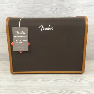 Used Fender ACOUSTIC 100 1 x 8 Solid State Amplifier 1 x 8 In Demand