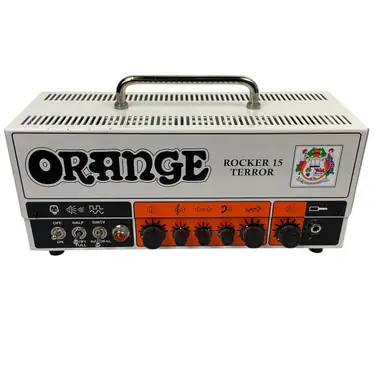 Today Only Used Orange ROCKER 15 TERROR W/ BAG AND FOOTSWITCH Tube Guitar Amplifier Head