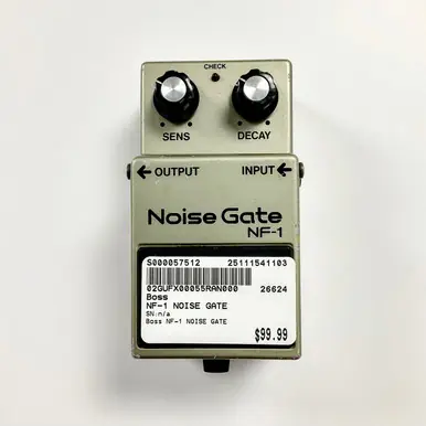 Used Boss NF-1 Noise Gate Guitar Effects Pedal Certified