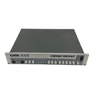 Weekend Sale Used Genz Benz GBE 600 Rackmount Bass Amplifier Head