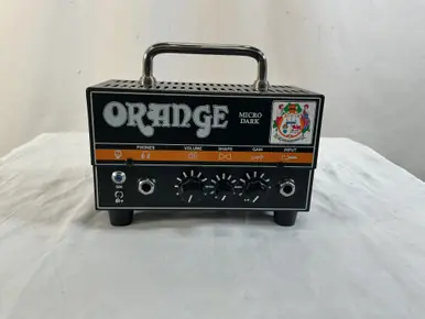 Used Orange MICRO DARK Solid State Guitar Head One Day Deal