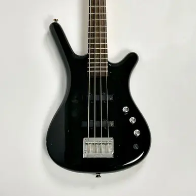 Used Warwick ROCK BASS IV Bass Guitar Black 4-String Same Day Shipping