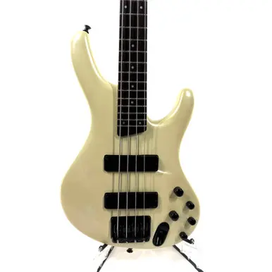 Used Ibanez ERGODYNE EDB600 J Type Bass Guitar White 4-String Viral