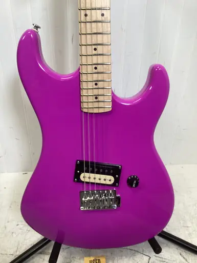 Best Price Used Kramer BARETTA SPECIAL S Type Electric Guitar Purple 6-String