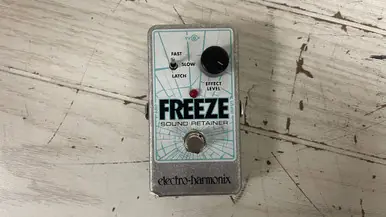 Authentic Used Electro Harmonix (E/H) FREEZE SOUND RETAINER Guitar Effects Pedal