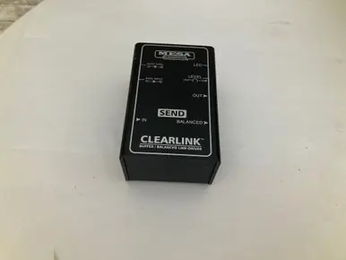 Professional Grade Used Mesa Boogie CLEAR LINK Buffer Pedal