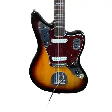Used Squier JAGUAR Electric Guitar Sunburst 6-String Special Offer