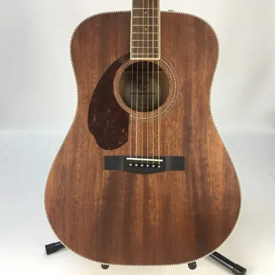 Weekend Sale Used Fender PM-1 LEFTY Solid Top Acoustic Guitar Natural