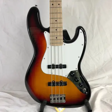 Price Cut Used Squier AFFINITY JAZZ BASS J Type Bass Guitar Sunburst 4-String