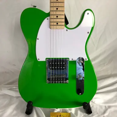 Used Squier SONIC ESQUIRE T Type Electric Guitar Green 6-String Super Sale