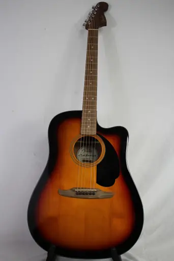 Used Fender CALIFORNIA STD REDONDO Laminate Top Acoustic Guitar Sunburst 6-String Crafted