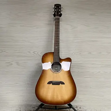 Don’t Miss Out Used Alvarez MD60CE Laminate Top Acoustic Guitar Honey Burst