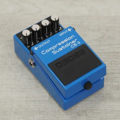 Used Boss CS-3 Compression Sustainer Compressor Pedal Money Back Guarantee