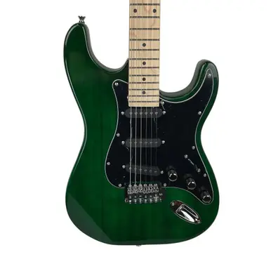 Used GLARRY S-TYPE S Type Electric Guitar Green 6-String Last Chance