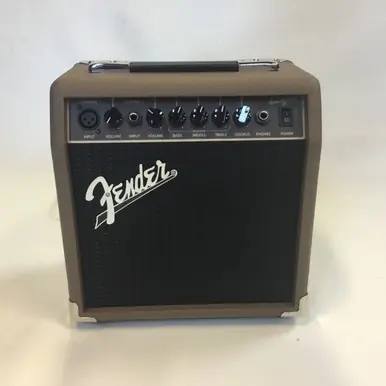 Professional Grade Used Fender ACOUSTASONIC 15 1 x 10 Solid State Amplifier 1 x 10