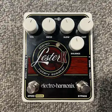 Place Order Used ELECTRO HARMONIX LESTER K Guitar Rotary Pedal