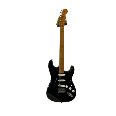 Deal Used Squier CLASSIC VIBE 60S STRATOCASTER S Type Electric Guitar Black 6-String