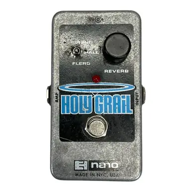 Handmade Used Electro Harmonix Nano Holy Grail Reverb Pedal