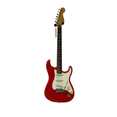 Fresh Stock Used Fender PLAYER II STRATOCASTER 70TH ANN S Type Electric Guitar Red 6-String