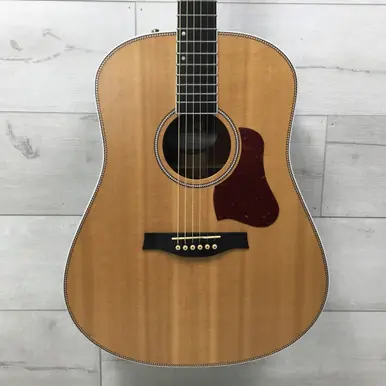 Discount Used Seagull ARTIST MOSAIC EQ ANTHEM Solid Top Acoustic Guitar Natural