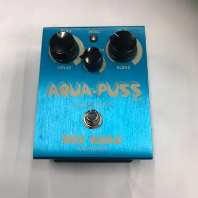 Used Way Huge AQUA PUSS MK II Delay Pedal Must Have