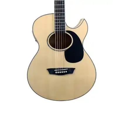 Handmade Used Washburn EA20-A Acoustic Guitar Natural