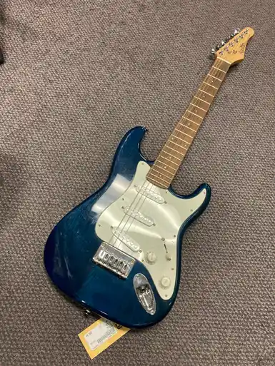 Shop Now Used Austin S-TYPE S Type Electric Guitar Blue 6-String