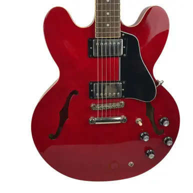 Used Epiphone ES-335 IG Semi-Hollow Electric Guitar Red 6-String Last Chance