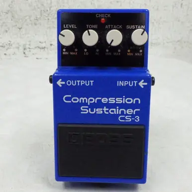 Clearance Used Boss CS-3 COMPRESSION SUSTAINER Compressor Pedal