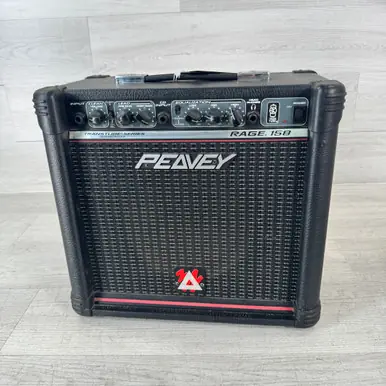 Used Peavey Rage 158 Transtube - 1 x 8-inch 15-watt Guitar Combo Amplifier Markdown
