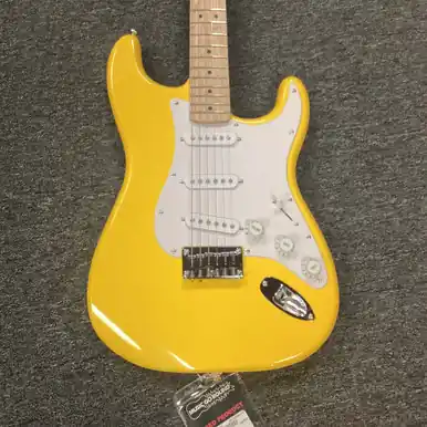 Buy Direct Used Squier BULLET STRAT S Type Electric Guitar Yellow 6-String