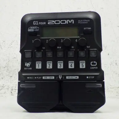 Used Zoom G1 FOUR MULTI FX Multi-FX Pedal Best Choice
