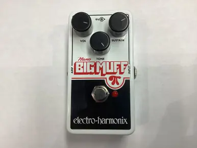 Used Electro Harmonix (E/H) NANO BIG MUFF Fuzz Pedal Don’t Miss Out
