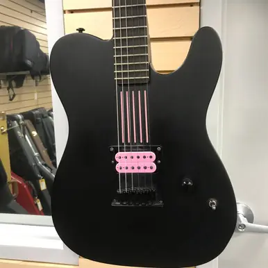 Used Schecter MACHINE GUN KELLY PT T Type Electric Guitar Black 6-String Factory Price