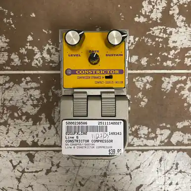 Used Line 6 CONSTRICTOR COMPRESSOR Compressor Pedal Next Day Delivery