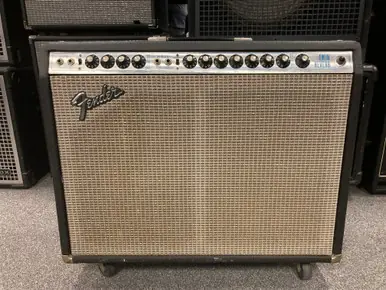Seasonal Sale Used Fender 73 Twin Reverb Tube Amp w/Black Face Mod