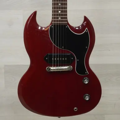 Save Now Used Gibson SG Junior Electric Guitar Red
