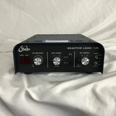 Get Yours Used Suhr REACTIVE LOAD/IR Guitar Speaker Cabinet Other