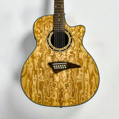 Best Seller Used Dean EQA12-GN Acoustic Guitar Natural
