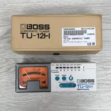 Limited Time Used Boss TU-12H CHROMATIC TUNER Tuner Pedal