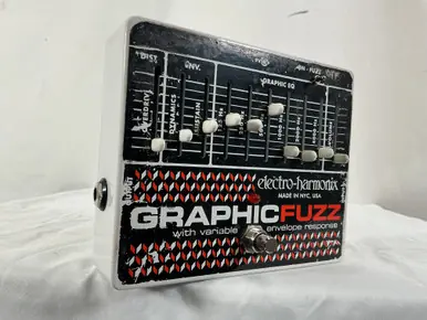 Used Electro Harmonix (E/H) GRAPHIC FUZZ Fuzz Pedal Crafted