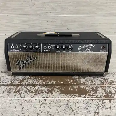 Used Fender 1967 BASSMAN AMP HEAD Vintage Tube Guitar Head Affordable