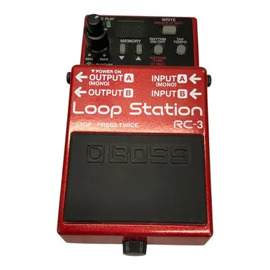 Used Boss Loop Station RC-3 Looper Pedal Limited Edition